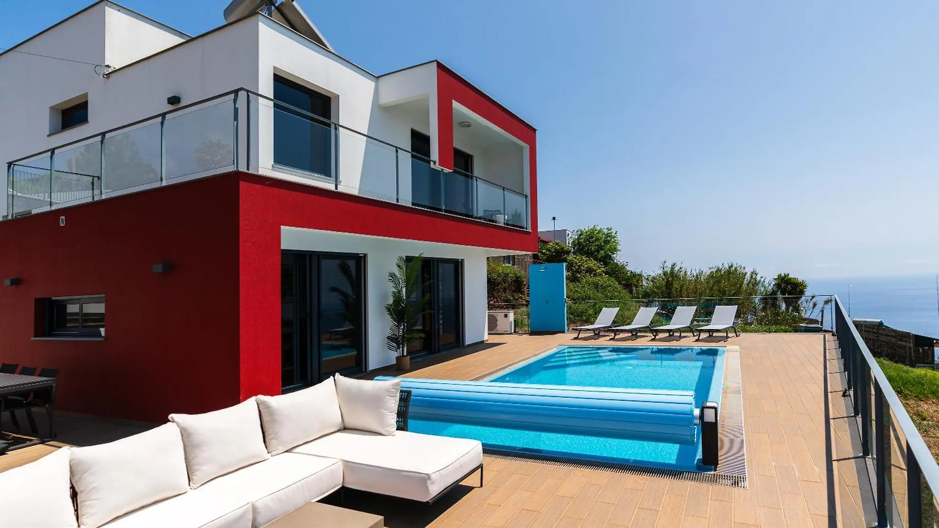 Valley View-Villa With Heated Pool And Sauna Arco da Calheta  Villa